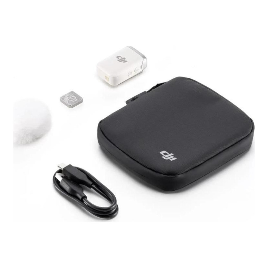 DJI Mic 2 Transmitter (Pearl White) (CP.RN.00000329.01)