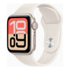 Apple Watch SE 3 GPS + Cellular 40mm Starlight Alu. Case w. Starlight S. Band - S/M (MEP64)