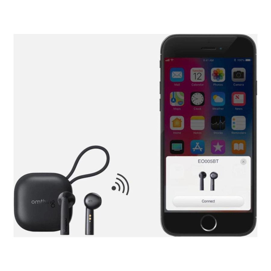 Omthing Airfree Pods TWS Black (EO005) (UA)