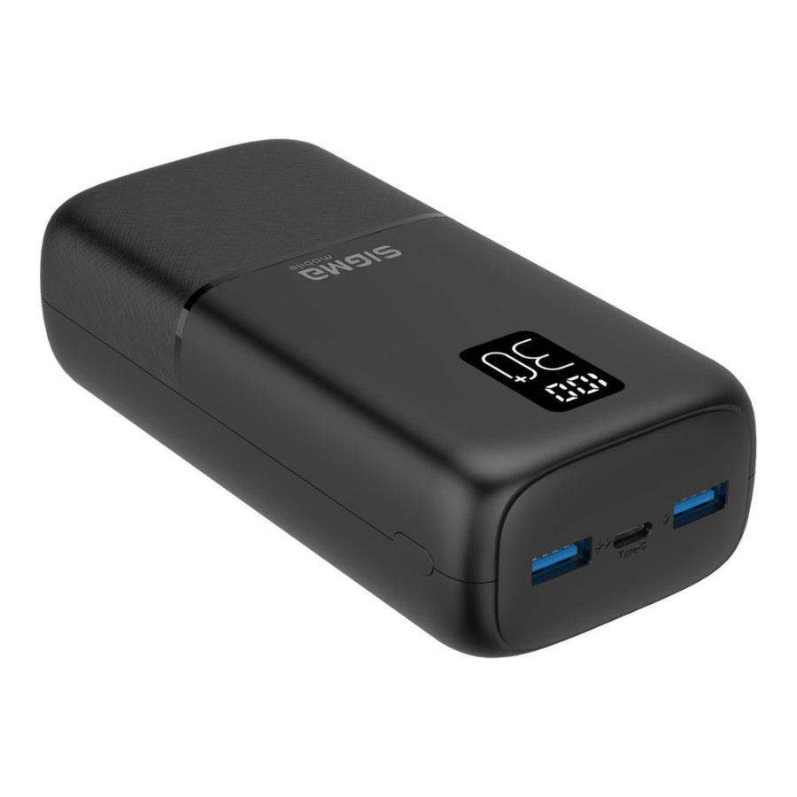 Sigma mobile X-power SI30A3QL 30000mAh Type-C PD20W QC22,5W Black