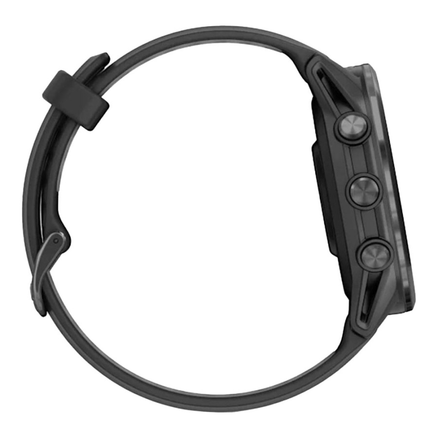 Garmin Forerunner 970 Carbon Gray DLC Titanium w. Black Case and Black/Translucent W. Band (010-02969-00/10/60)