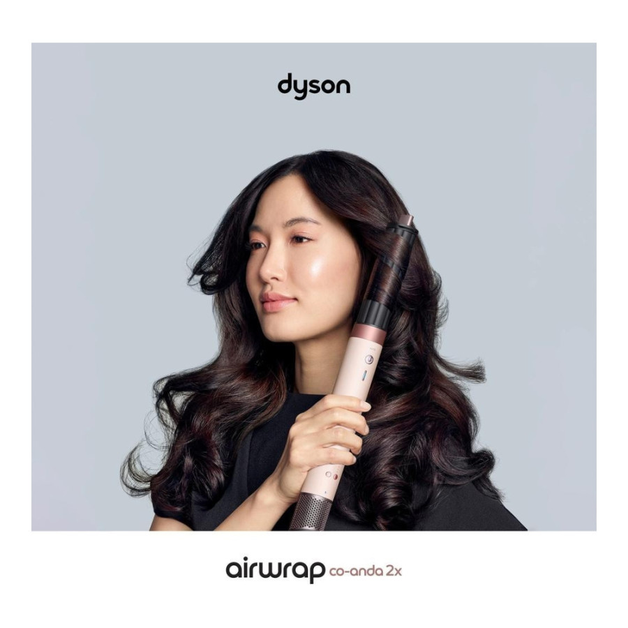 Dyson Airwrap Co-anda2x Multi-styler & Dryer Curly+Coily Ceramic Pink/Rose Gold (598808-01, 598767-01)