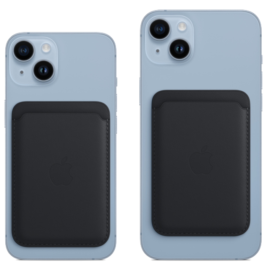 Apple iPhone Leather Wallet with MagSafe - Ink (MPPW3) (OEM)
