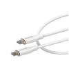 SENTEO SL-01 Silicone 100W Type-C to Type-C 1m white