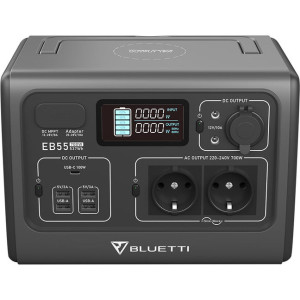 BLUETTI EB55 Portable Power Station 700W 537Wh (PB930340) (US)