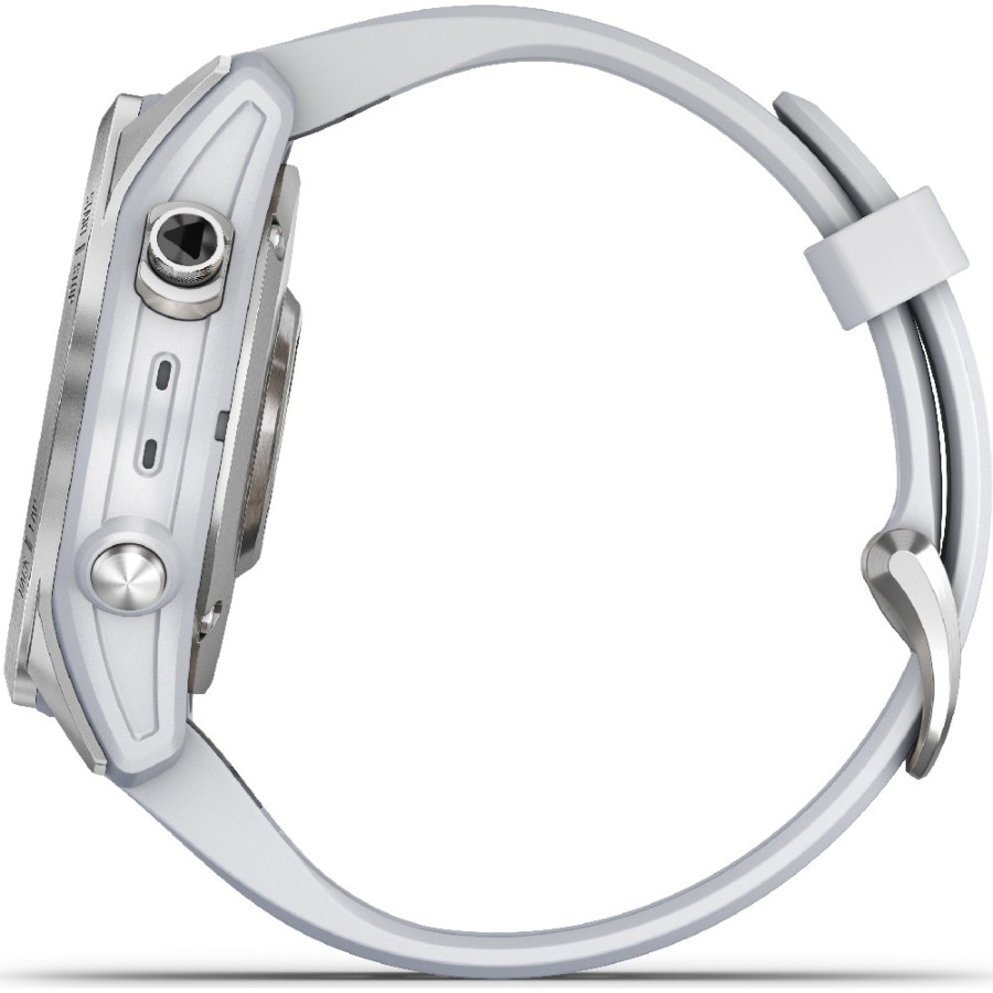 Garmin Fenix 7S Silver with Whitestone Band (010-02539-02/03)
