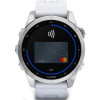 Garmin Fenix 7S Silver with Whitestone Band (010-02539-02/03)