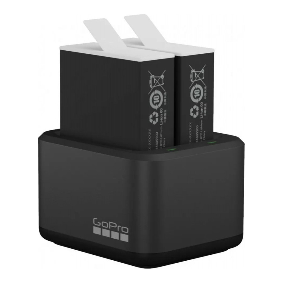 GoPro Dual Battery Charger + battery Enduro 2 pcs for HERO11/10/9 (ADDBD-211)