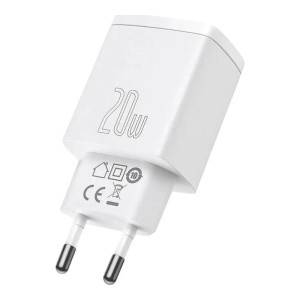 Baseus Compact Quick Charger U+C 20W White (CCXJ-B02)