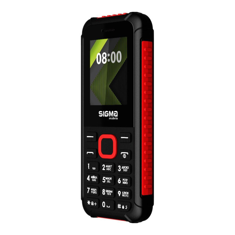 Sigma mobile X-style 18 Track black-red (UA)