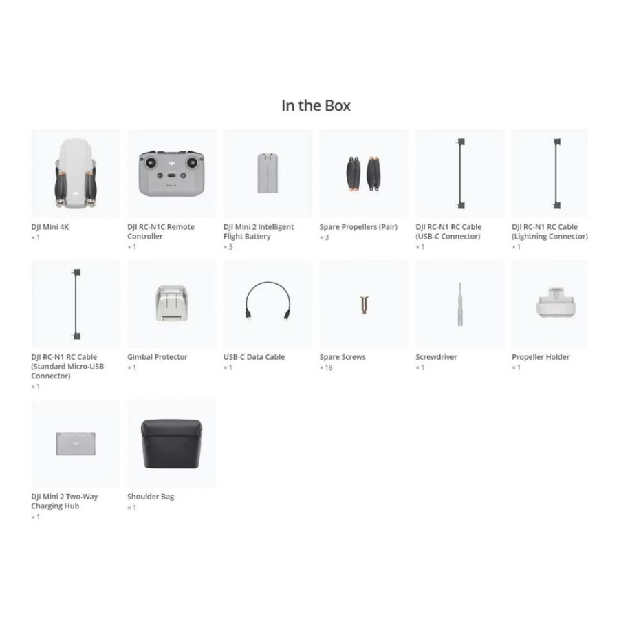 DJI Mini 4K Fly More Combo (CP.MA.00000788.01)