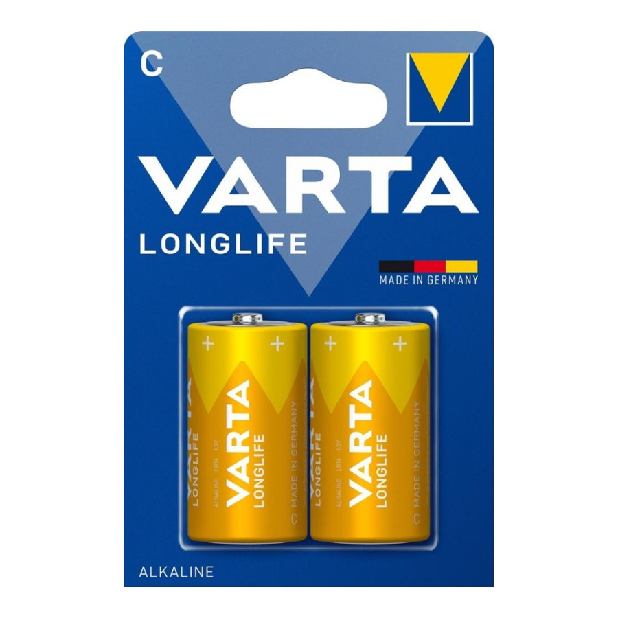 Varta C bat Alkaline 2шт LONGLIFE EXTRA (04114101412)