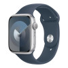 Apple Watch Series 9 GPS 45mm Silver Aluminum Case w. Winter Blue S. Loop (MR9F3)