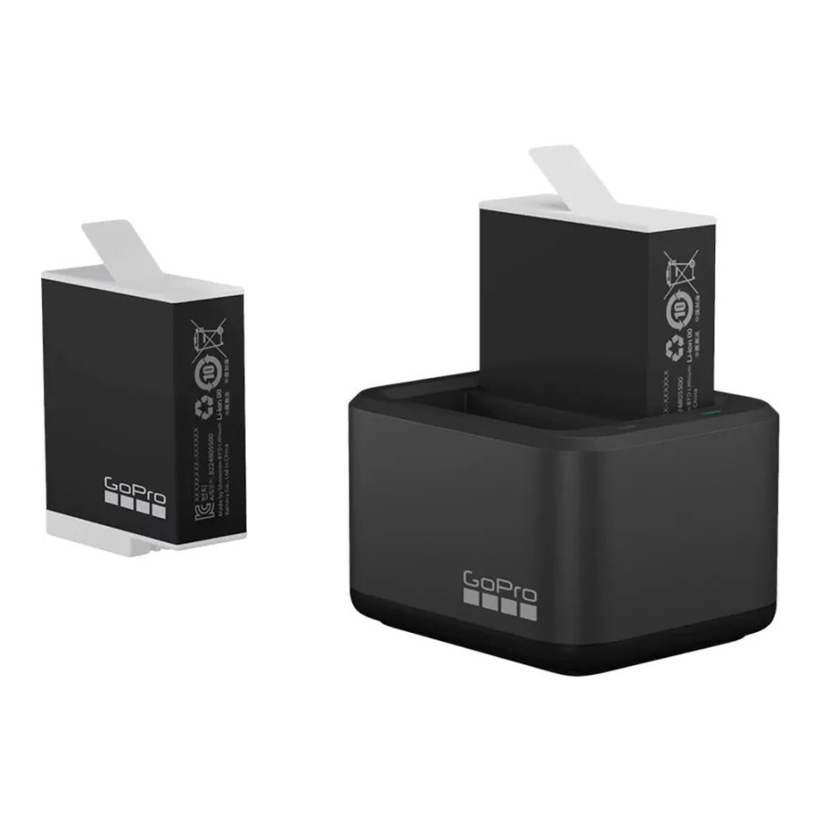 GoPro Dual Battery Charger + battery Enduro 2 pcs for HERO11/10/9 (ADDBD-211)