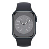 Apple Watch Series 8 GPS 45mm Midnight Aluminum Case w. Midnight Sport Band - M/L (MNUL3)
