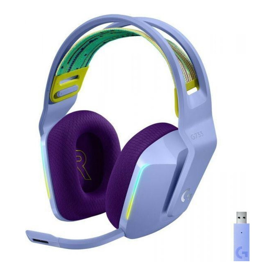 Logitech G733 Lightspeed Wireless RGB Lilac (981-000893)