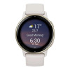 Garmin vivoactive 5 Cream Gold Aluminum Bezel with Ivory Case and Silicone Band (010-02862-11)