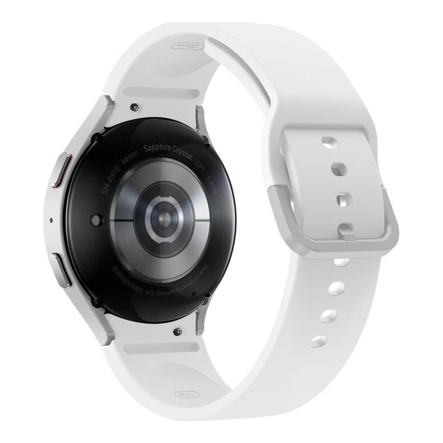 Samsung Galaxy Watch5 44mm LTE Silver with White Sport Band (SM-R915NZSA)