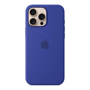 Apple iPhone 16 Pro Max Silicone Case with MagSafe - Ultramarine (MYYY3) (EU)
