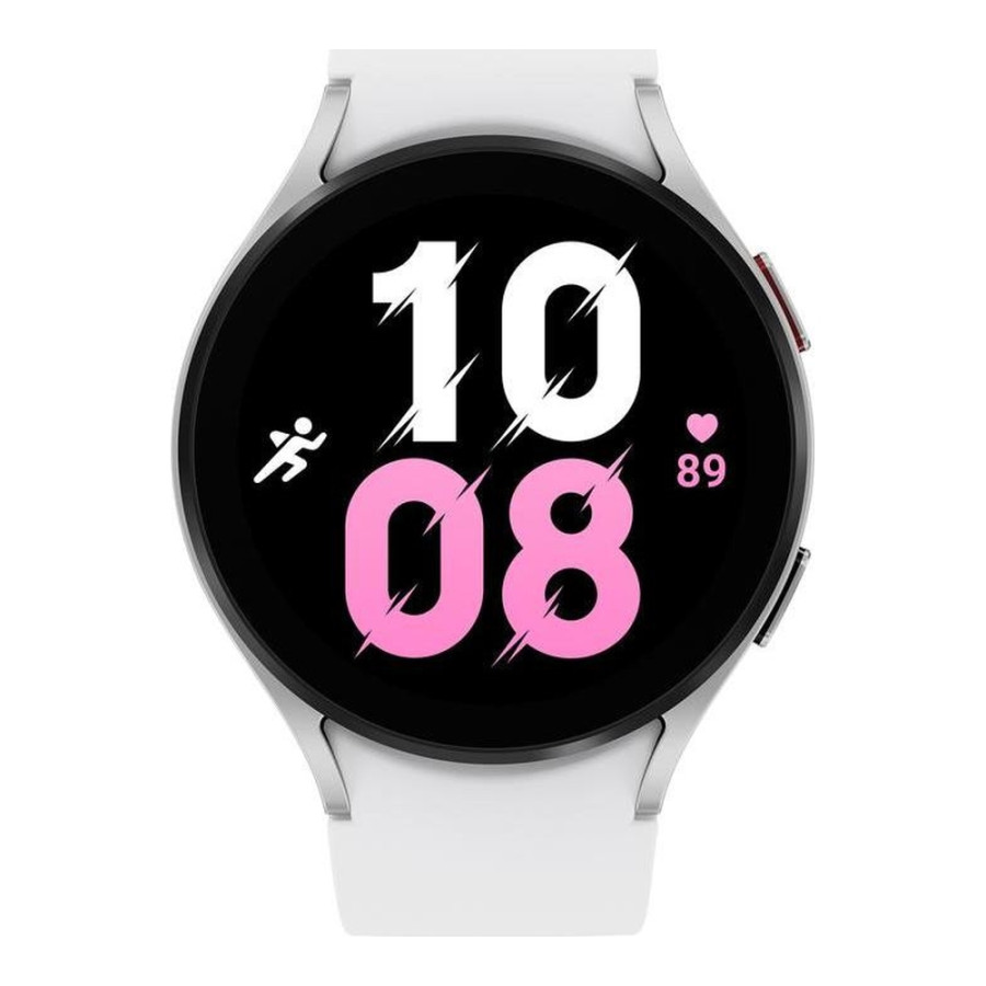 Samsung Galaxy Watch5 44mm LTE Silver with White Sport Band (SM-R915NZSA)