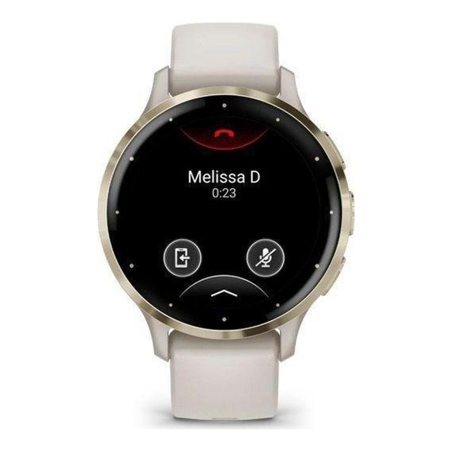 Garmin Venu 3S Soft Gold S. Steel Bezel with Ivory Case and S. Band (010-02785-04/54)