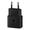 Samsung 25W PD Power Adapter (with Type-C cable) Black (EP-T2510XBE)