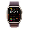 Apple Watch Ultra 2 GPS + Cellular 49mm Titanium Case with Indigo Alpine Loop - Medium (MRET3)