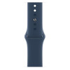 Apple Watch SE GPS 44mm Silver Aluminum Case w. Abyss Blue S. Band (MKQ43)
