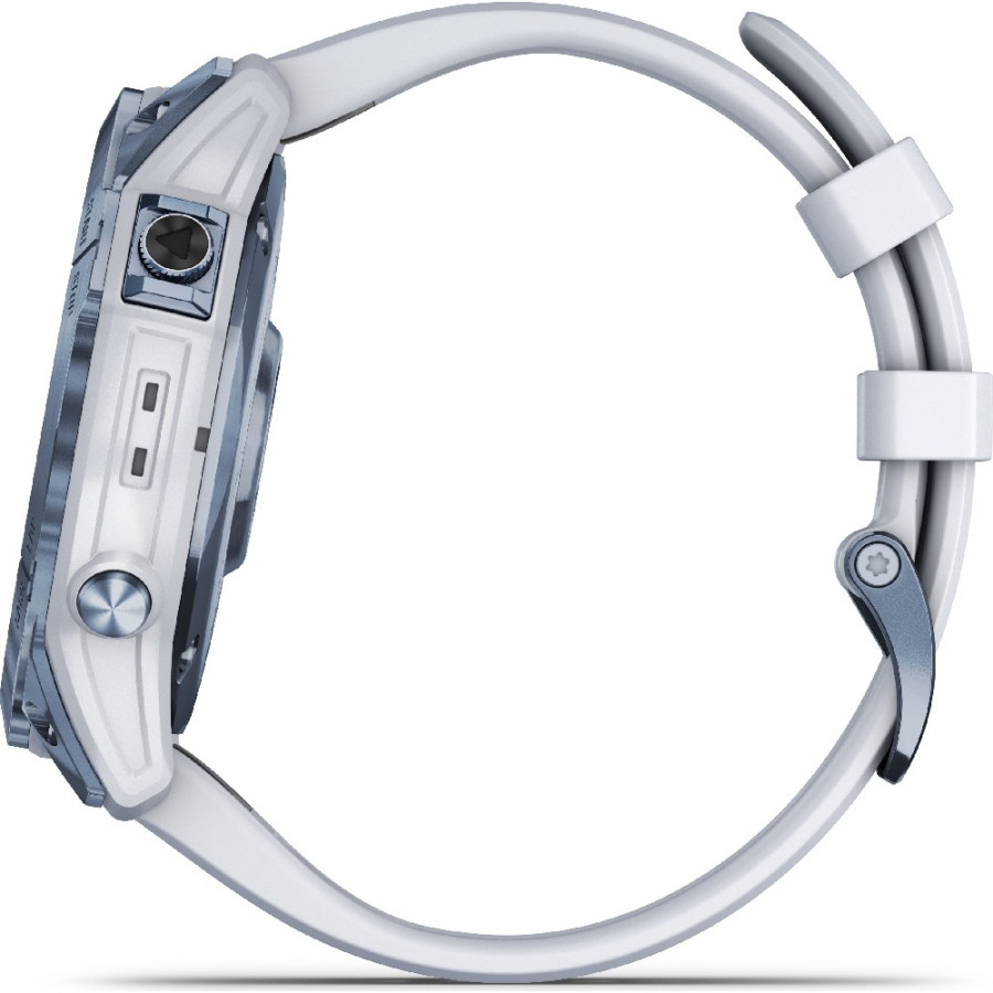 Garmin Fenix 7X Sapphire Solar M. Blue DLC Titanium w. Whitestone Band (010-02541-14/15)