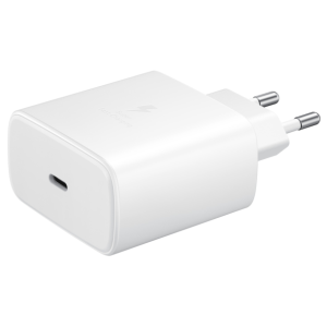 Samsung 45W PD Compact Power Adapter (with Type-C cable) White (EP-T4510XWE) (EU)