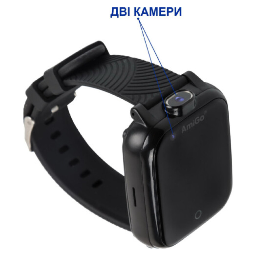 AmiGo GO006 GPS 4G WIFI VIDEOCALL Black (UA)