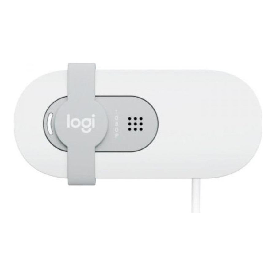 Logitech Brio 100 Full HD Webcam Off White (960-001617, 960-001618)