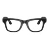 Ray-Ban Meta Wayfarer Large Matte Black/Clear to Graphite Green Transitions (RW4008 601S1M 53-22)