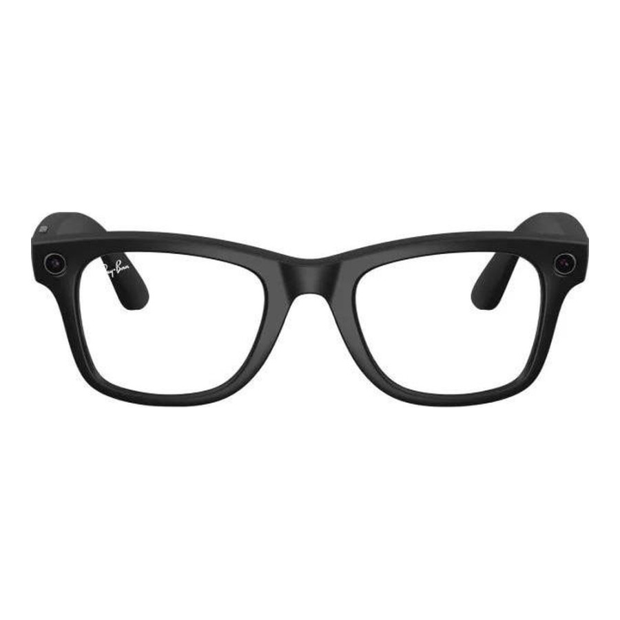 Ray-Ban Meta Wayfarer Large Matte Black/Clear to Graphite Green Transitions (RW4008 601S1M 53-22)