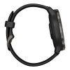 Garmin Venu 2 Slate Stainless Steel Bezel with Black Case and Silicone Band (010-02430-11/01)