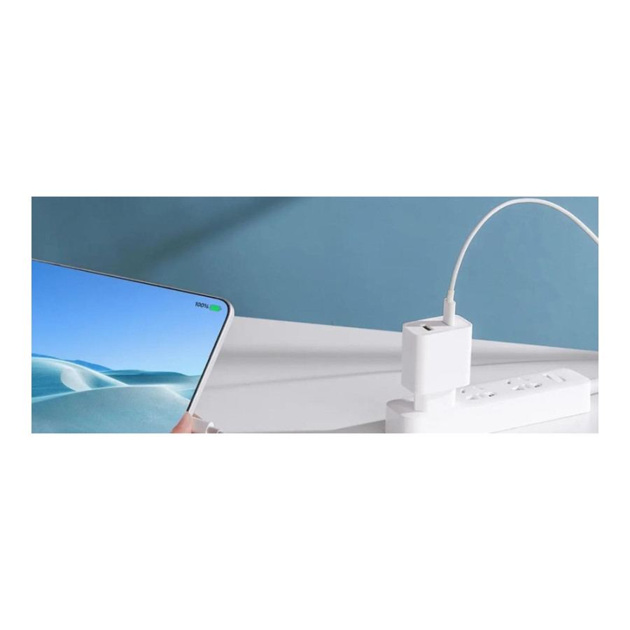Xiaomi Mi 33W Wall Charger (Type-A+Type-C) EU White (BHR4996GL)