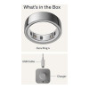 Oura Ring 4 Silver Size 8 (JZ90-54217-08)