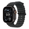 Apple Watch Ultra 3 GPS + Cellular 49mm Black Tit. Case w. Black Ocean Band (MF0J4)