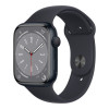 Apple Watch Series 8 GPS 45mm Midnight Aluminum Case w. Midnight Sport Band (MNP13)