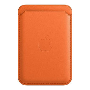 Apple iPhone Leather Wallet with MagSafe - Orange (MPPY3) (OEM)
