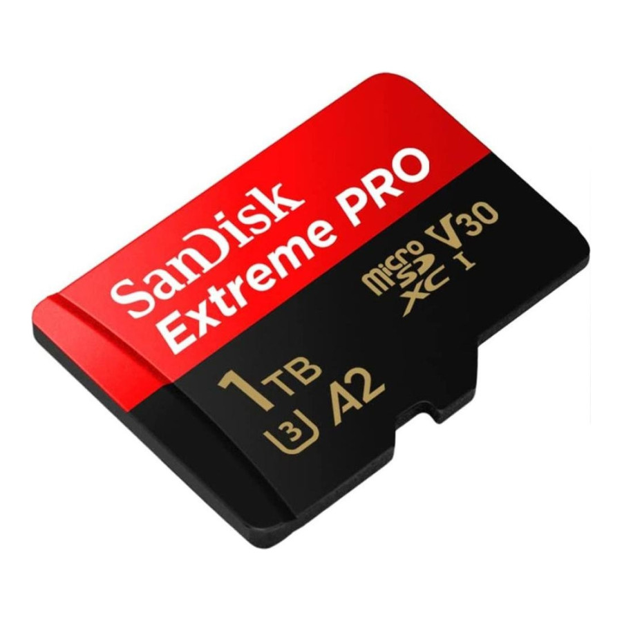 SanDisk 1 TB microSDXC UHS-I U3 Extreme Pro + SD Adapter SDSQXCD-1T00-GN6MA