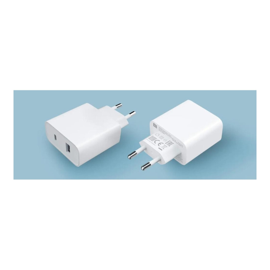 Xiaomi Mi 33W Wall Charger (Type-A+Type-C) EU White (BHR4996GL)