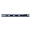 Baseus Harmonica Five-in-one HUB Adapter Grey (CAHUB-K0G)