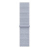 Apple Watch Series 10 GPS 46mm Silver Aluminum Case w. Blue Cloud Sport Loop (MWWN3)