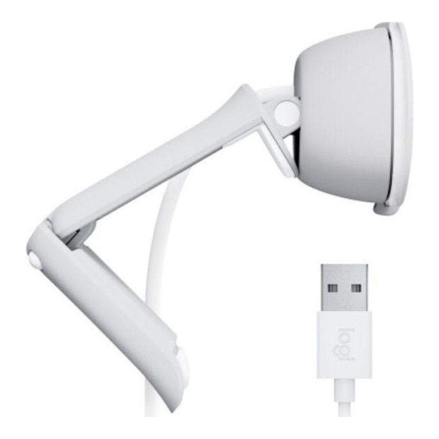 Logitech Brio 100 Full HD Webcam Off White (960-001617, 960-001618)