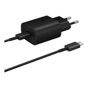 Samsung 25W PD Power Adapter (with Type-C cable) Black (EP-TA800XBE) (EU)