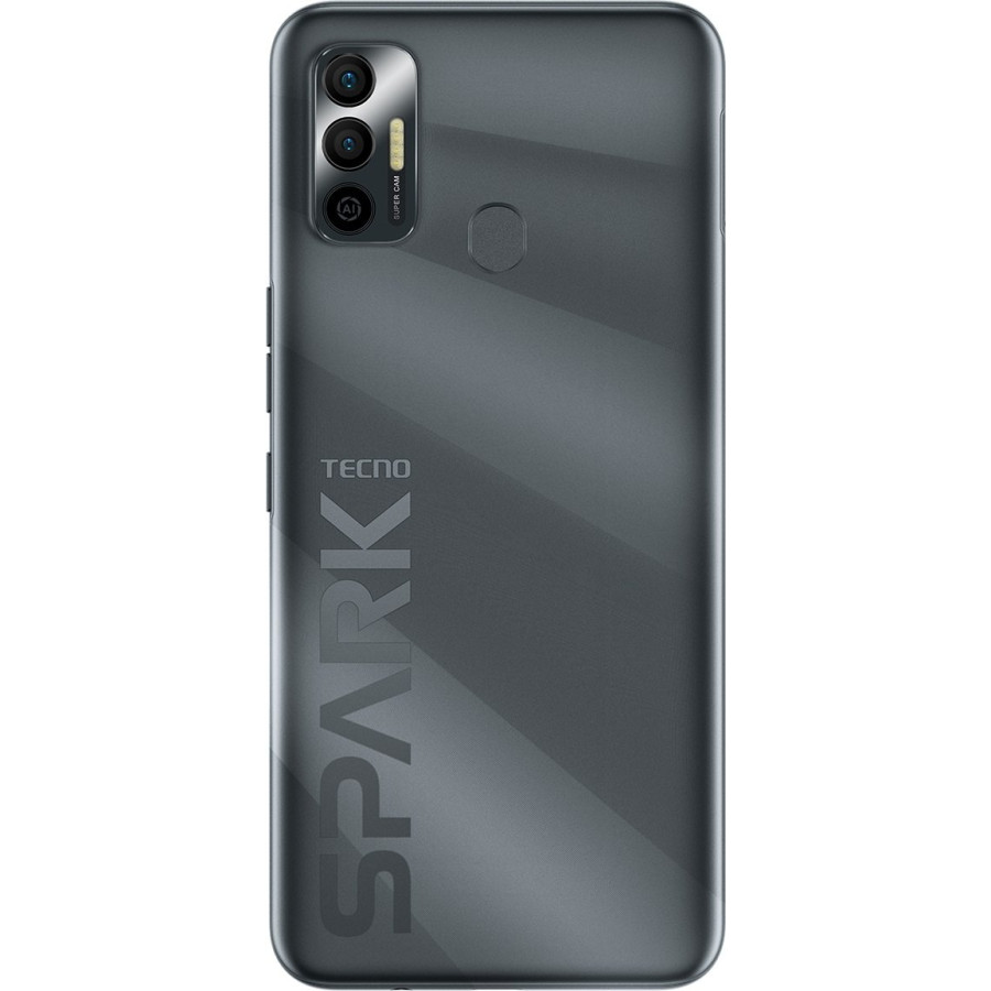 TECNO Spark 7 (KF6n) 4/64Gb NFC Dual SIM Magnet Black (UA)