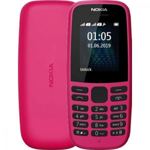 Nokia 105 Single Sim 2019 Pink (16KIGP01A13) (UA)
