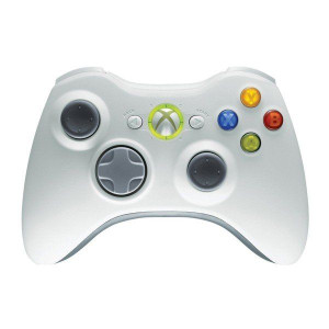 Microsoft Wireless Controller Xbox 360 + Receiver for PC (White)