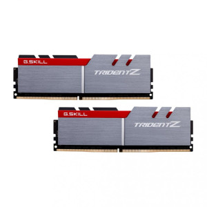 G.Skill 32 GB (2x16GB) DDR4 3600 MHz Trident Z Silver/Red (F4-3600C17D-32GTZ)